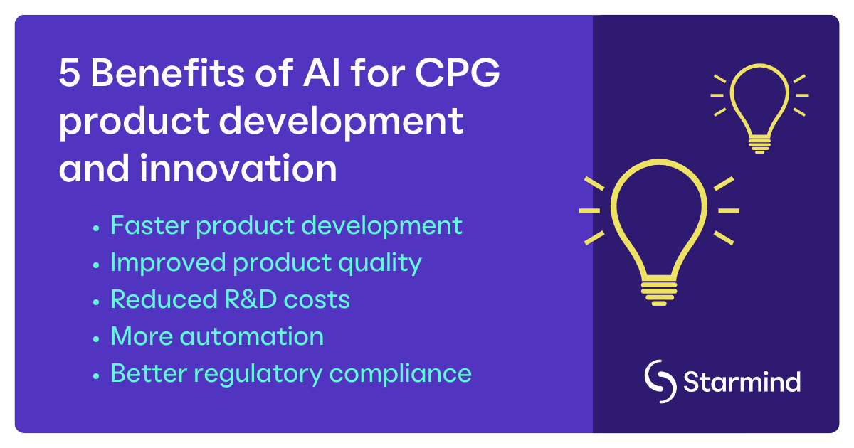 [STRM] Interior Image_5 Benefits of AI for CPG product development and innovation